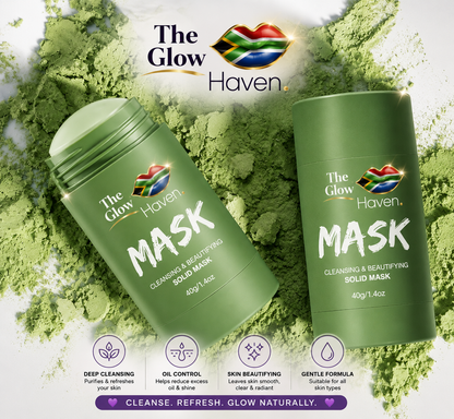 Roll on face mask.