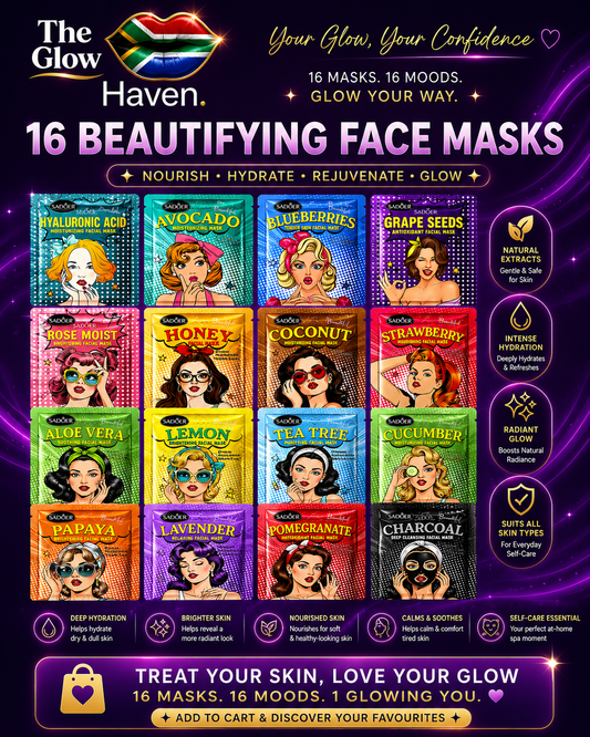 16PC Beautiful Facial Mask.