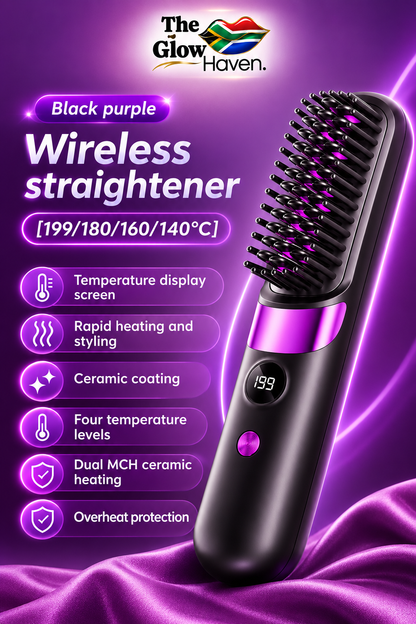 GlowComb Wireless Straightener